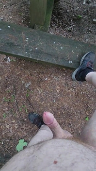 Jerk off in the Park