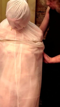 Bound and Punished: Slave Slut Wrapped Tight in Hardcore BDSM Torment