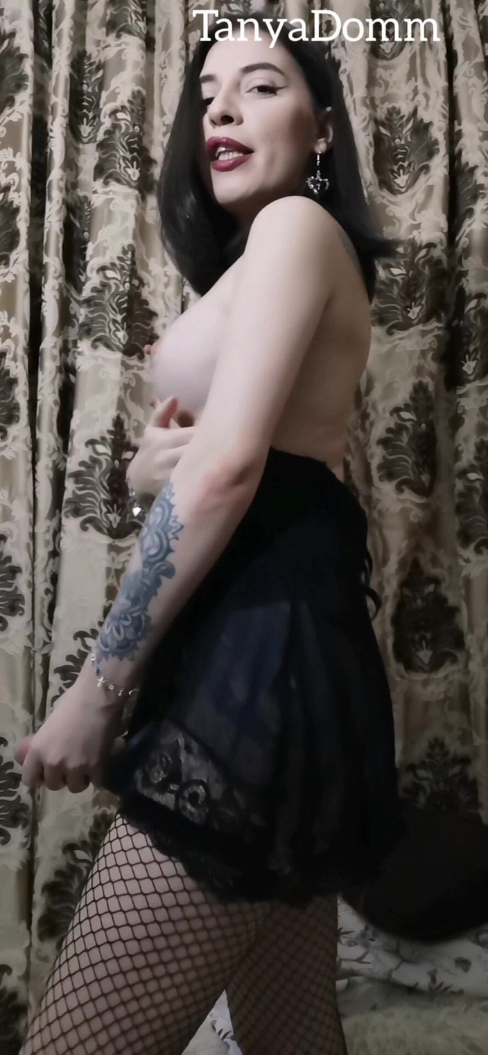 TanyaDomm: Get on Your Knees, I Wanna Push My Cock Down...
