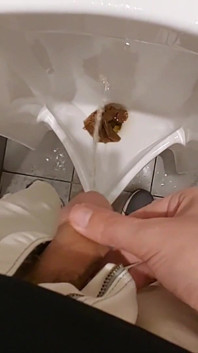 Taking a Piss at a Urinal - the Pissing Collection!
