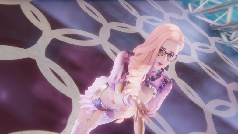 3D-Hentai Games: Purple Kiss - Séraphinine, ringarde sexy, strip-tease de la Ligue des...