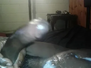 BBC Masturbation Huge Black Dick Cumshot
