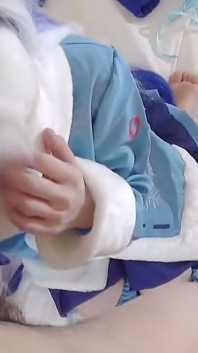 That Miku Cosplayer Returns Remastered - Snow Miku Masturbation and Sex Edition - Cam Work1