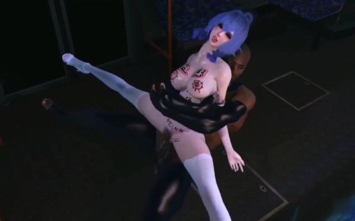 Soi Hentai: Šukej se sexy holkou v nočním vlaku - 3D animace V579