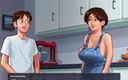 TheCummerBay: Let's Play - Summertime Saga, Rubbing Diane with Sunscreen