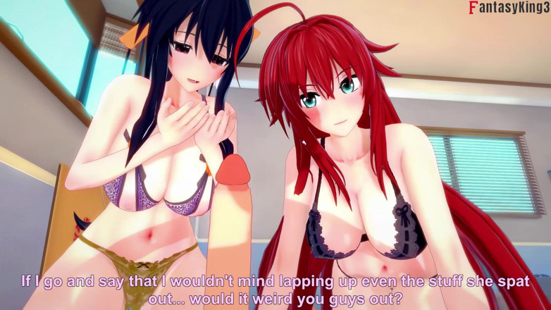 Fantasy king: Akeno và Rias làm tôi ngạc nhiên khi thổi kèn đôi -...
