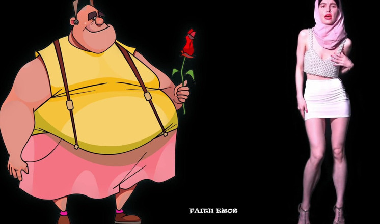 Faith Eros: Fat shaming my Stepbrother