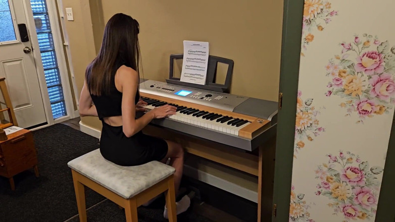 Amelia Amour: Piano Student Fucked by Teacher