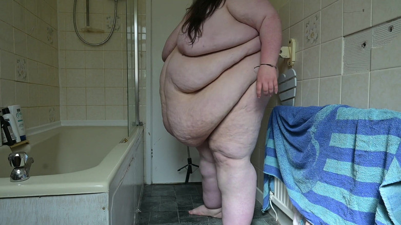 SSBBWLadyBrads: SSBBW jätte mage klappar video