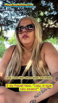 BBW brasilianische MILf-göttin, morgens im freien, rauchendes ritual, zeigt schenkel