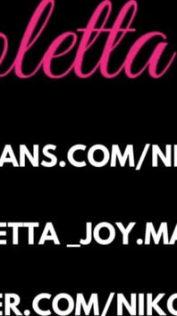 Nikoletta Fuck Her Ass Bid Pink Dildo