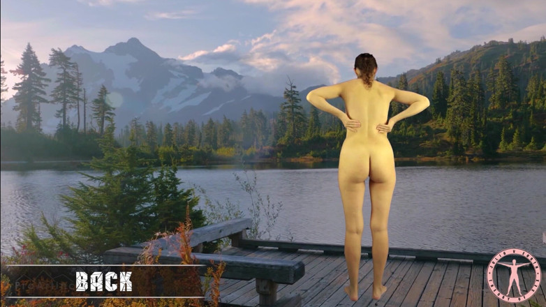 TheoryOfSex: Smart workout with Julia V Earth. Part 1: Massage.