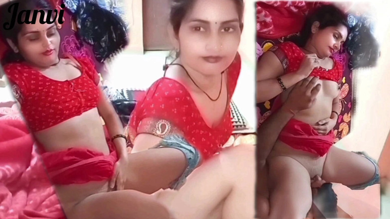 Janvibhabhii: Frisch verheiratetes mädchen leckt muschi und lutscht sexvideo in hindi