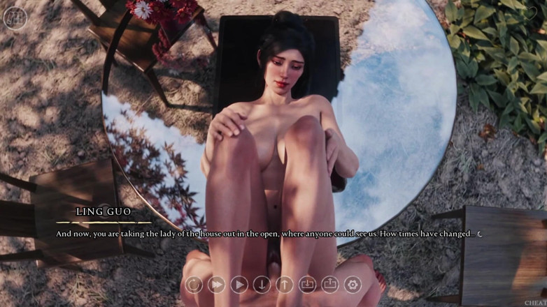 3D Cartoon Porn: The Seven Realms 68 - Atlas Fucks Ling Guo on the Table...