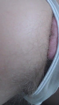 I Am Playing with Anal Plug Under My Panties
