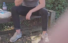 AntoGoesHunting: Náhodný hetero ženatý chlap v parku přijímá moji nabídku a zkouší...