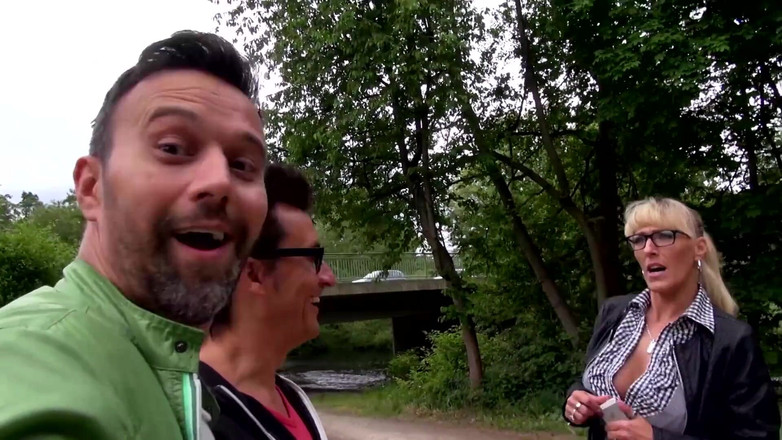 German Full Movies: Hartgeld Nutten 7 tembusan berganda kongkek liar di luar