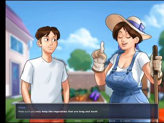Lana Game plays: Cerita musim panas bagian 4 - bantuin tante seksi ini