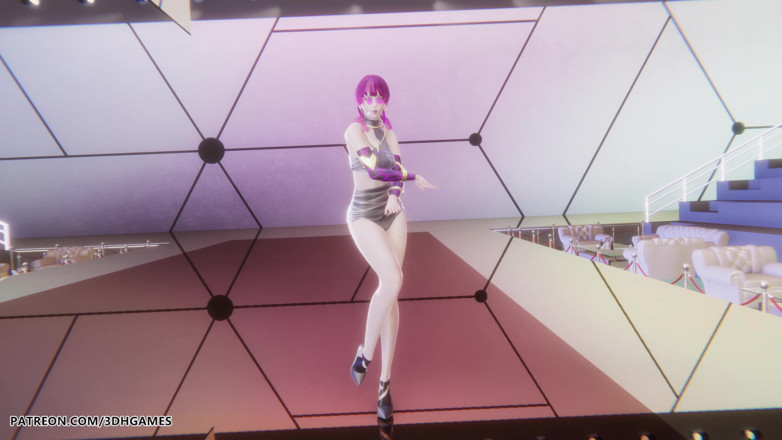 3D-Hentai Games: Mmd Mamamoo - 星光之夜伊芙琳性感脱衣舞剧英雄联盟成人动漫无码