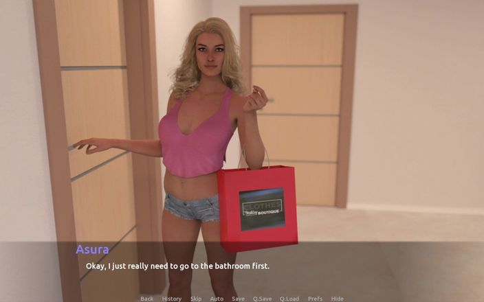 IAsura Gaming: Iubita mea Haley își etalează noua rochie pentru a mă impresiona