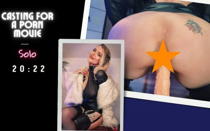 Marlene Moore: Casting do porno filmu, orální sex, jízda na dildě, JOI