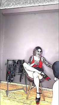 Lady angela animazione fetish sottomessa tacco alto adorazioni tacchi per favore