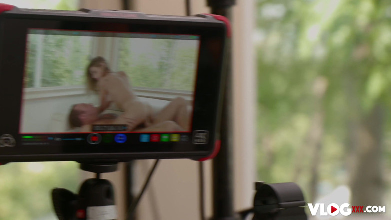 Spizoo: Skinny blonde Kyler Quinn fucked hard behind scenes