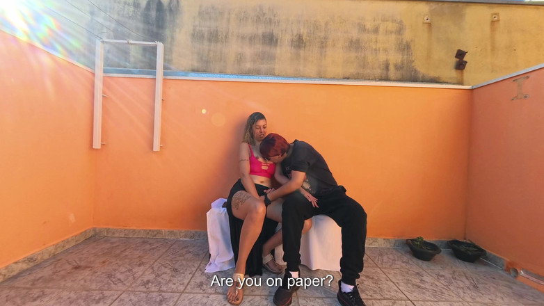 Gabi SweetCouplesStories: Setkání děvky a slepce na náměstí.