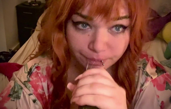 LexxiBakk: Ginger BBC face fuck for step daddy