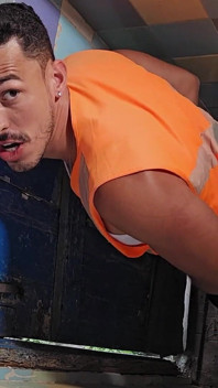 Two Employees Making Out in the Bathroom