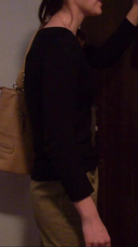 Skinny Teen with Glasses Full Bladder Desperation and Trying Pee on the Floor