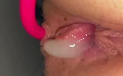 Angel Sky69: Ona stříká po análním creampie