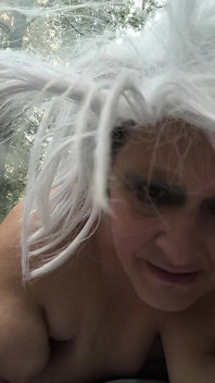 Granny's Younger Man Woods Sneaky Fucking From Behind Like No on One Else Can Especially Small Dick Grandpee