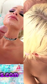 Sexy milf Texas Patti pov pijpbeurt en sperma slikken