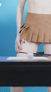 Female Presenter Gets Fucked in the Ass and Cummed All Over During the Live Show!