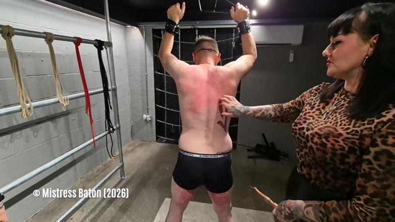 MistressBaton: Cruel Double Domme Whipping