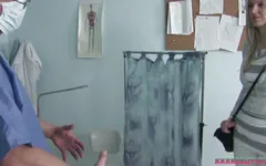 Doktor yarakla jinekolojik muayene bölüm 2