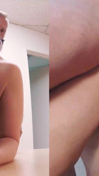 PAWG nörd är en hemlig kuk hungrig slampa