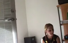 Achter de schermen met een prachtige tiener