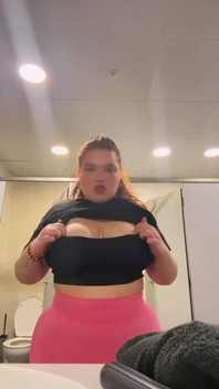 Masturbating in the Gym Bathroom