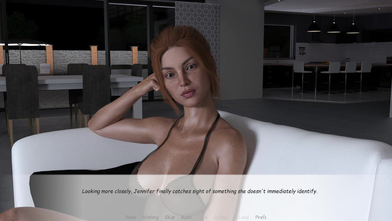 Adultgameplayvideos studio: My Stepbrother's Wife - Cole Got a Footjob by Massaging Jennifer's...