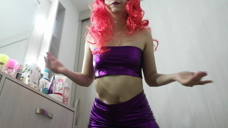 alexia twerk videos: Tanec s mini sukní s out tangy