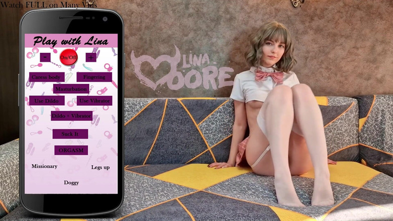 Lina Moore: Игра с куклой Lina