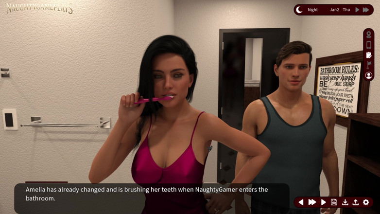 Naughty gameplays: 욕망의 속삭이는 (02부) Mr_fable - 섹시한 마누라