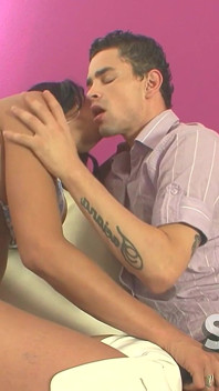 Hot Brazilian Trans Gets Wild with a Skinny Hung Student