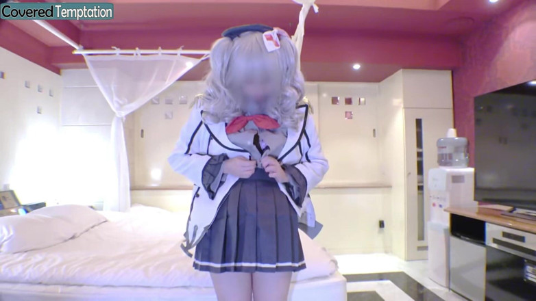 Sky Angel: Cosplay baker daire kıran dölleme oral sekse dönüşüyor yüze boşalma...