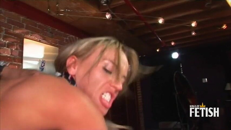 Big Tits for You: Pretty college girl gets hard fucked in both holes by...