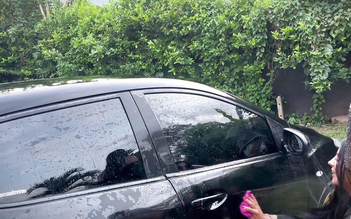 KerentSleen: Pelajar miang membasuh kereta dan berkongkek
