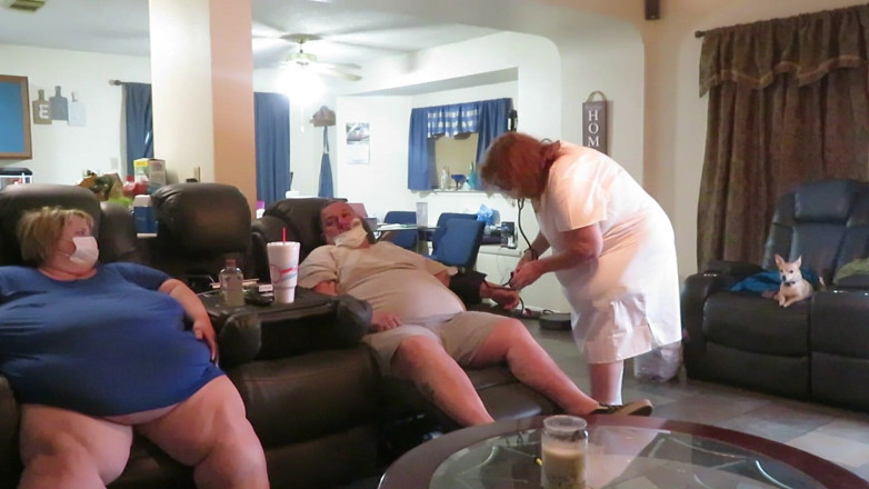 BBW nurse Vicki adventures with friends: BBW nurse Vicki takes pairs vital signs