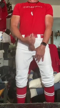Jockdad87 Welcomes Opening Day in His Baseball Gear